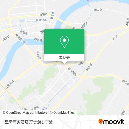 星际商务酒店(季景路)地图