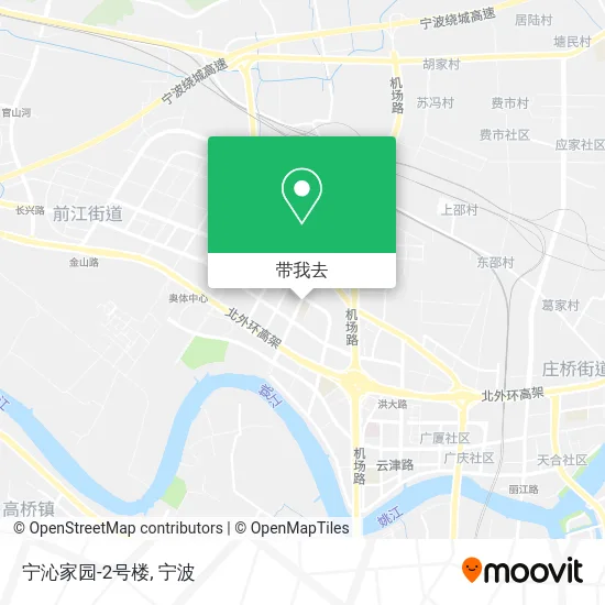宁沁家园-2号楼地图