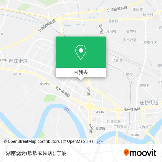 湖南烧烤(欣欣家园店)地图