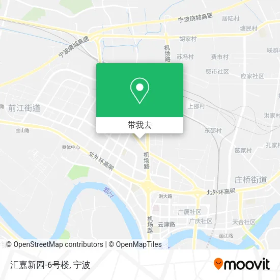 汇嘉新园-6号楼地图