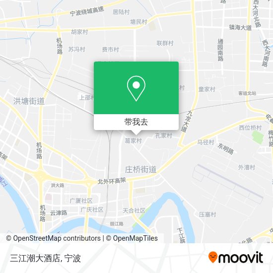 三江潮大酒店地图