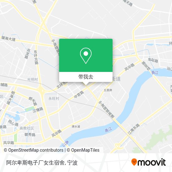 阿尔卑斯电子厂女生宿舍地图