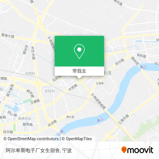 阿尔卑斯电子厂女生宿舍地图