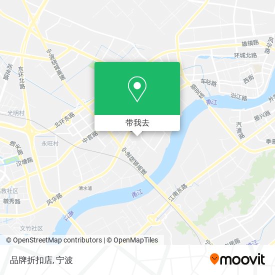 品牌折扣店地图