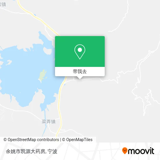 余姚市凯源大药房地图