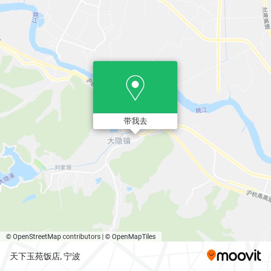 天下玉苑饭店地图