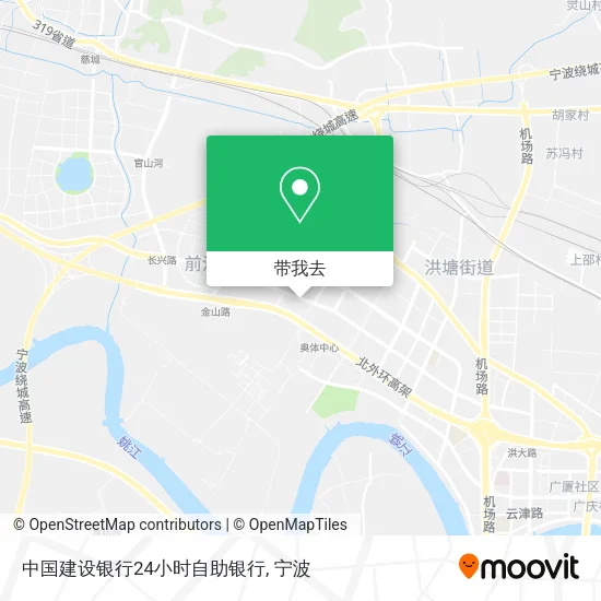 中国建设银行24小时自助银行地图