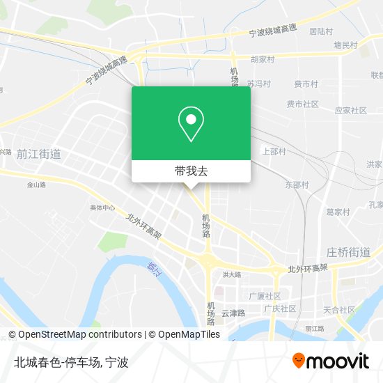 北城春色-停车场地图