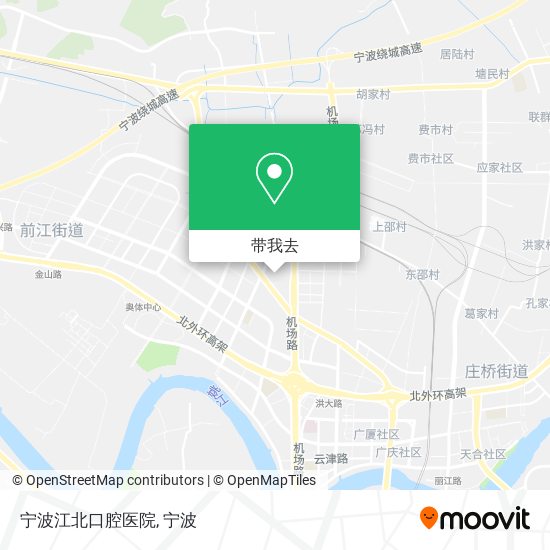 宁波江北口腔医院地图