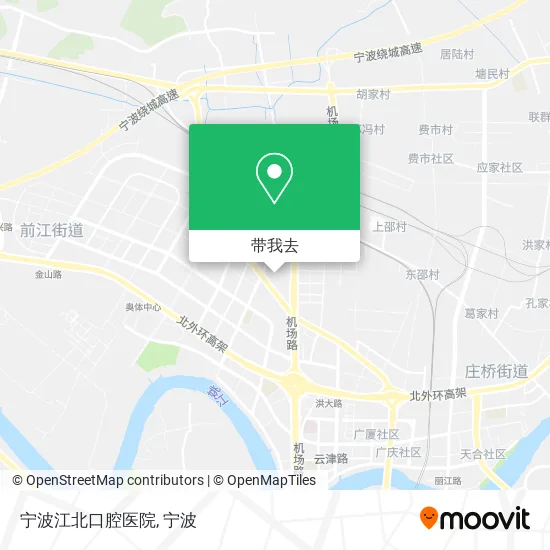 宁波江北口腔医院地图
