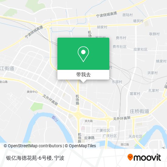 银亿海德花苑-6号楼地图