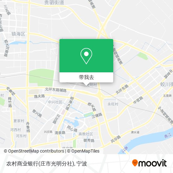 农村商业银行(庄市光明分社)地图