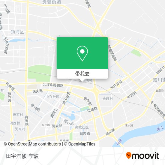 田宇汽修地图