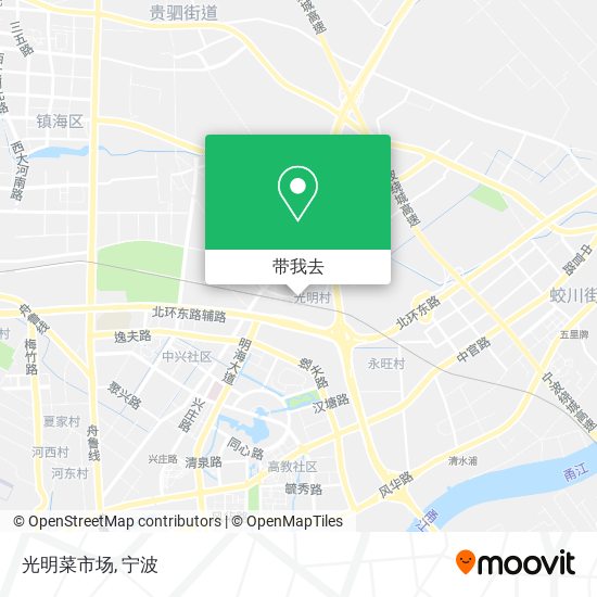 光明菜市场地图