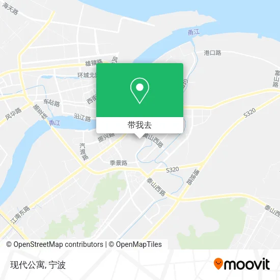 现代公寓地图