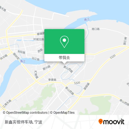 新鑫宾馆停车场地图