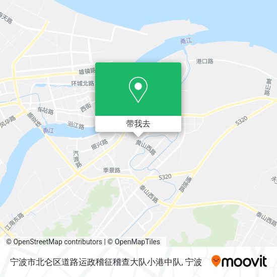 宁波市北仑区道路运政稽征稽查大队小港中队地图