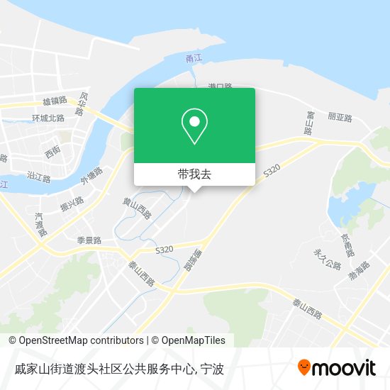 戚家山街道渡头社区公共服务中心地图