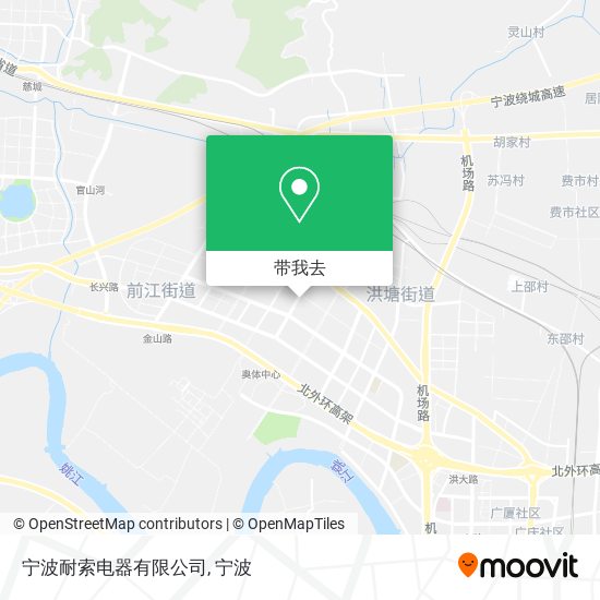 宁波耐索电器有限公司地图