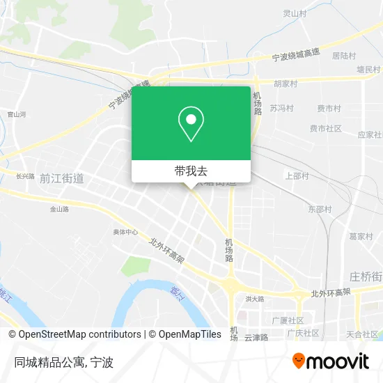 同城精品公寓地图