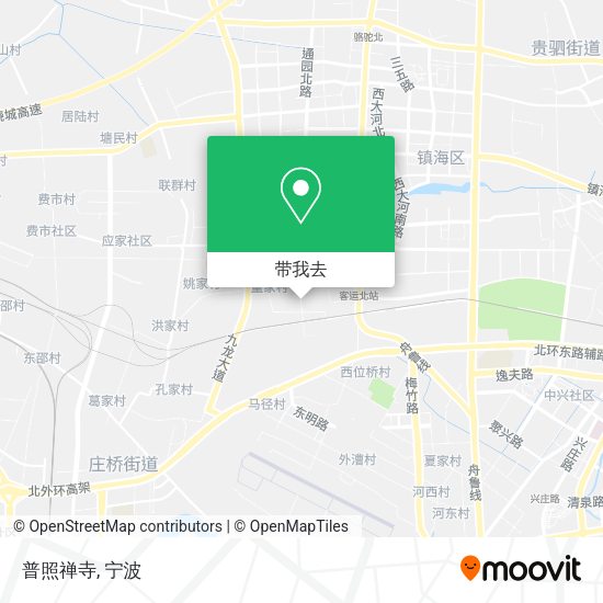 普照禅寺地图