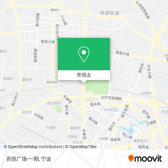 吾悦广场-一期地图