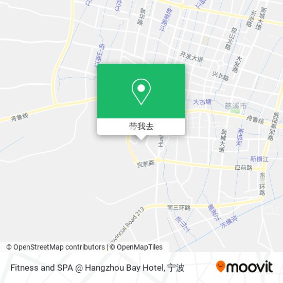 Fitness and SPA @ Hangzhou Bay Hotel地图