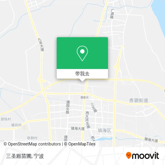三圣殿苗圃地图