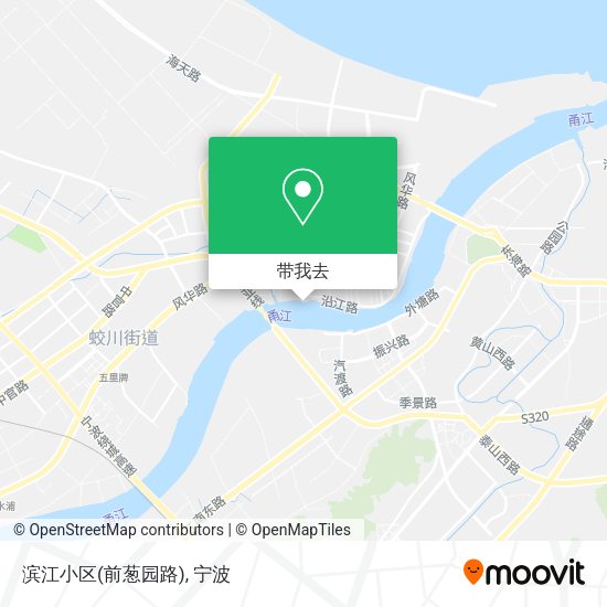 滨江小区(前葱园路)地图