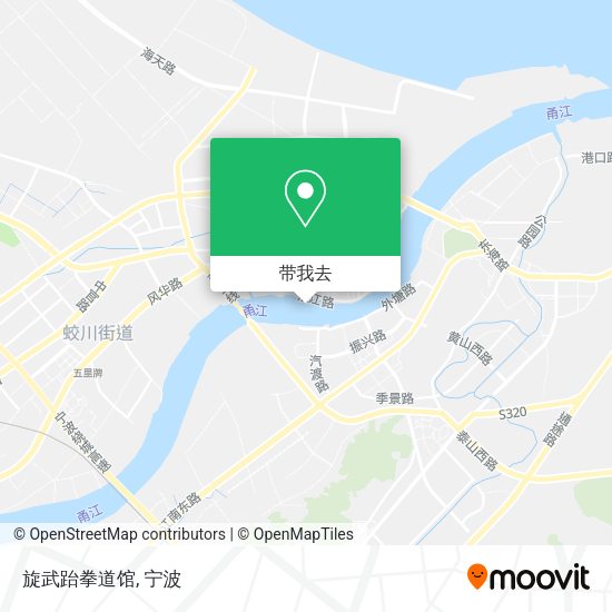 旋武跆拳道馆地图