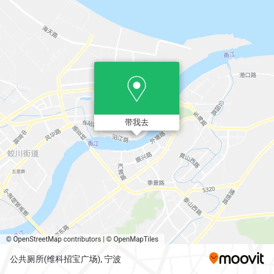 公共厕所(维科招宝广场)地图