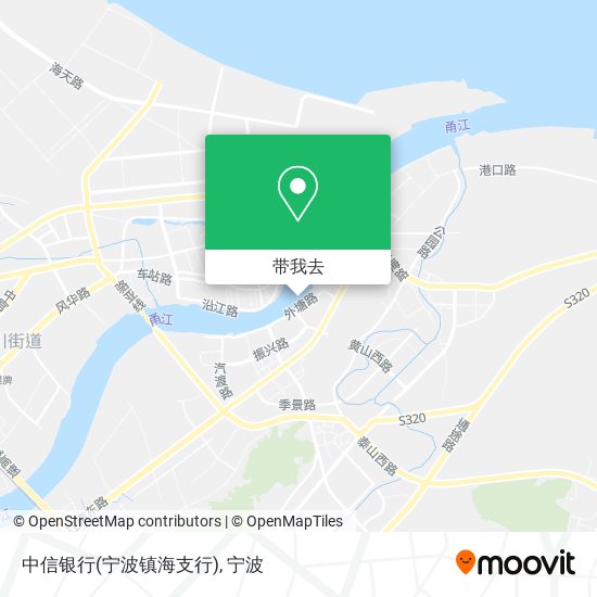 中信银行(宁波镇海支行)地图