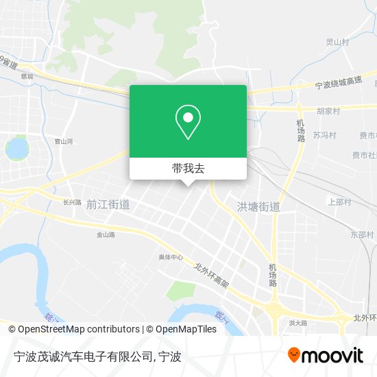 宁波茂诚汽车电子有限公司地图