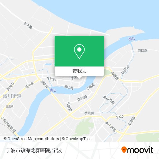 宁波市镇海龙赛医院地图