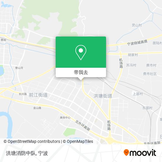 洪塘消防中队地图