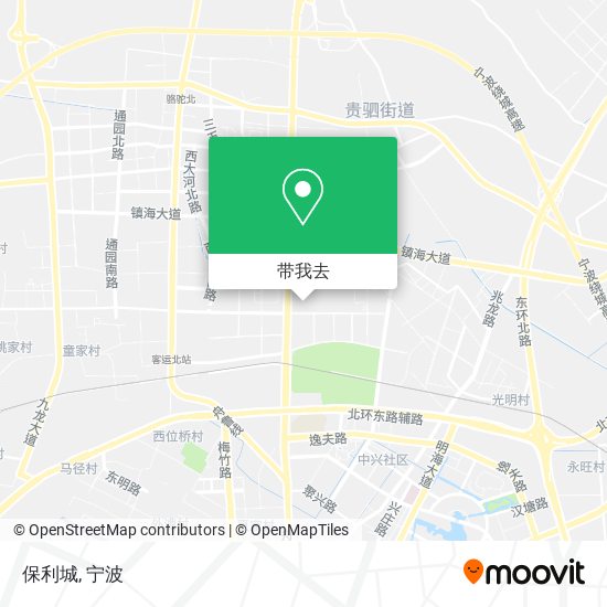 保利城地图
