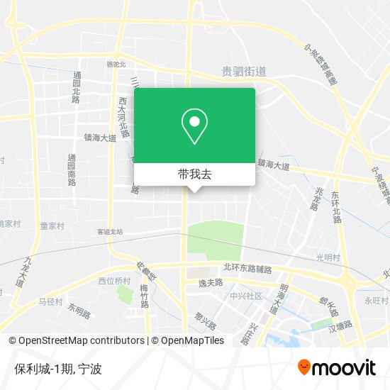 保利城-1期地图