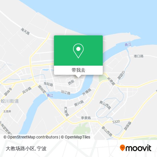 大教场路小区地图