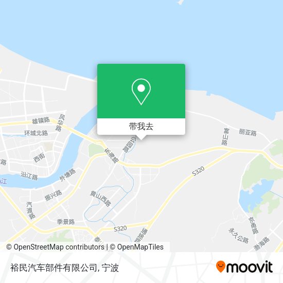 裕民汽车部件有限公司地图