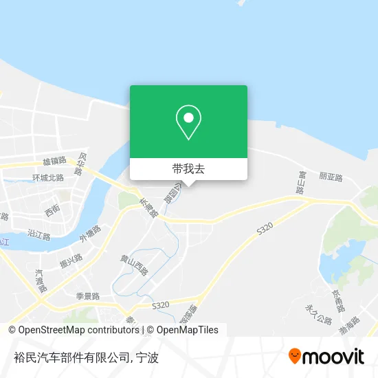 裕民汽车部件有限公司地图