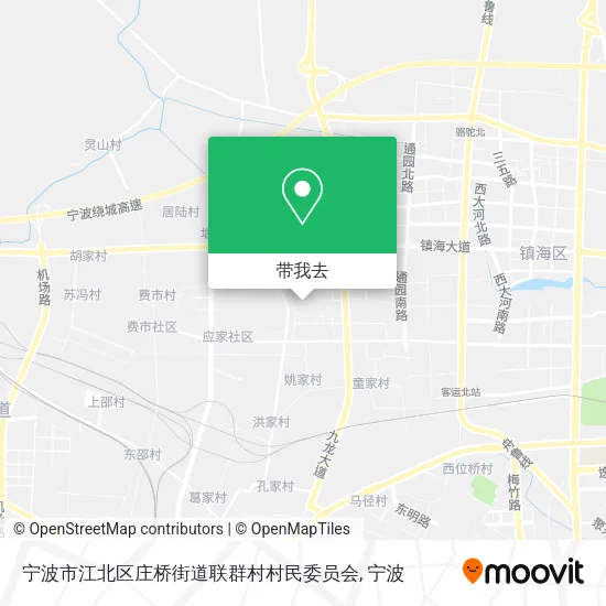 宁波市江北区庄桥街道联群村村民委员会地图