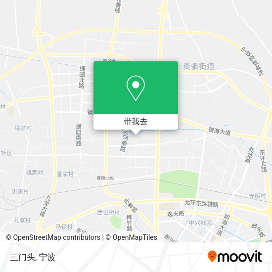 三门头地图
