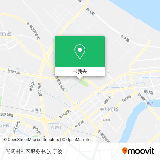 迎周村社区服务中心地图