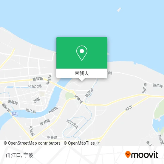 甬江口地图