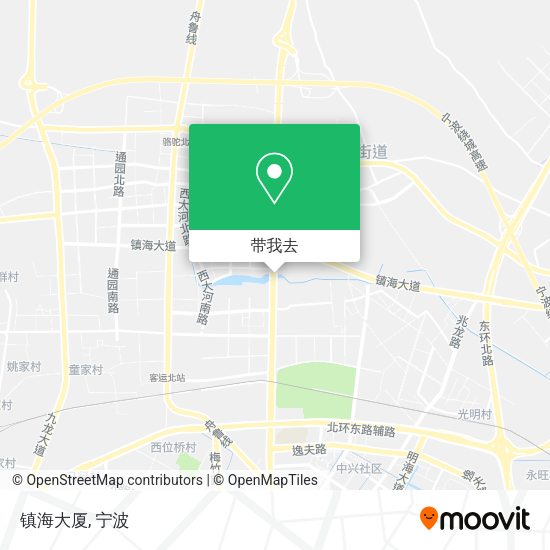 镇海大厦地图