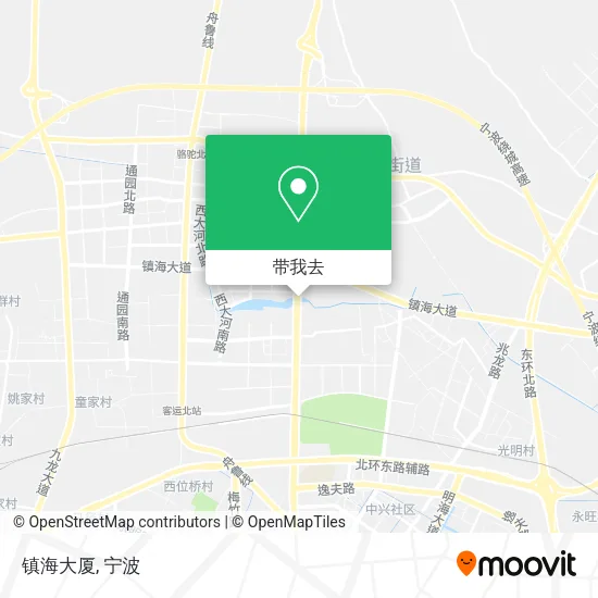 镇海大厦地图
