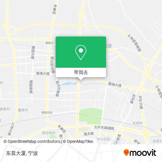 东晨大厦地图