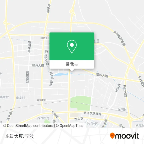 东晨大厦地图