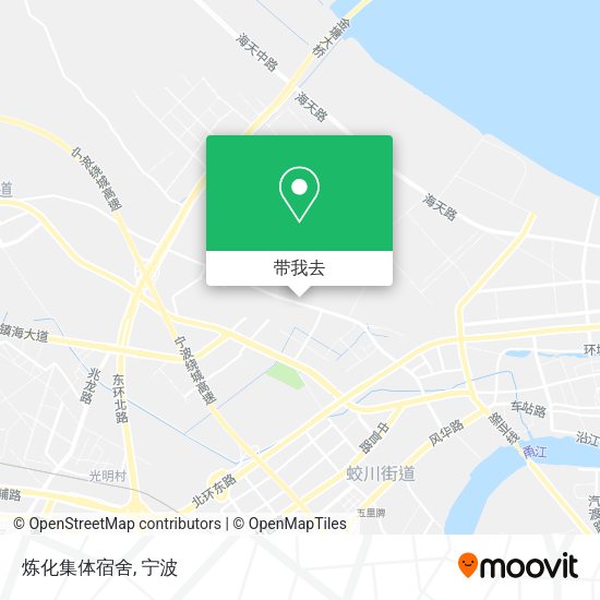 炼化集体宿舍地图