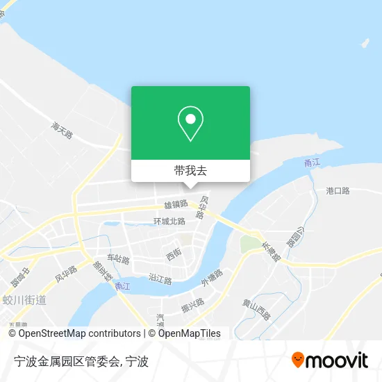 宁波金属园区管委会地图